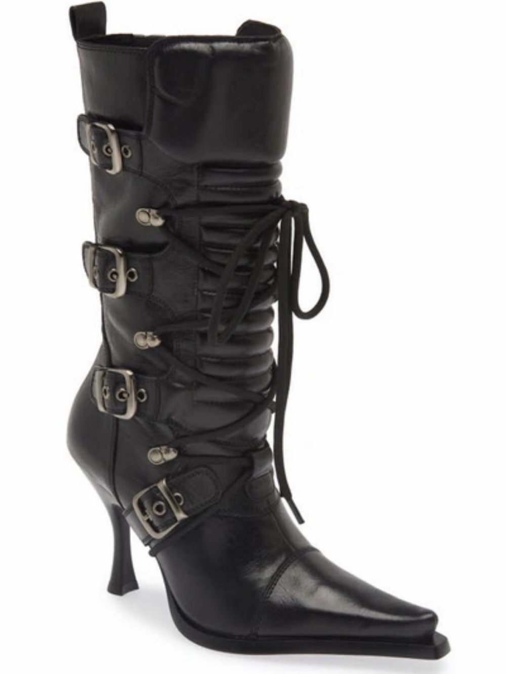 Jeffrey Campbell “Lets Ride” Motorcycle Boots